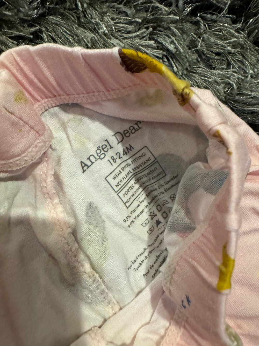 angel dear chicken pajamas set 18-24 mo - Picture 3 of 3